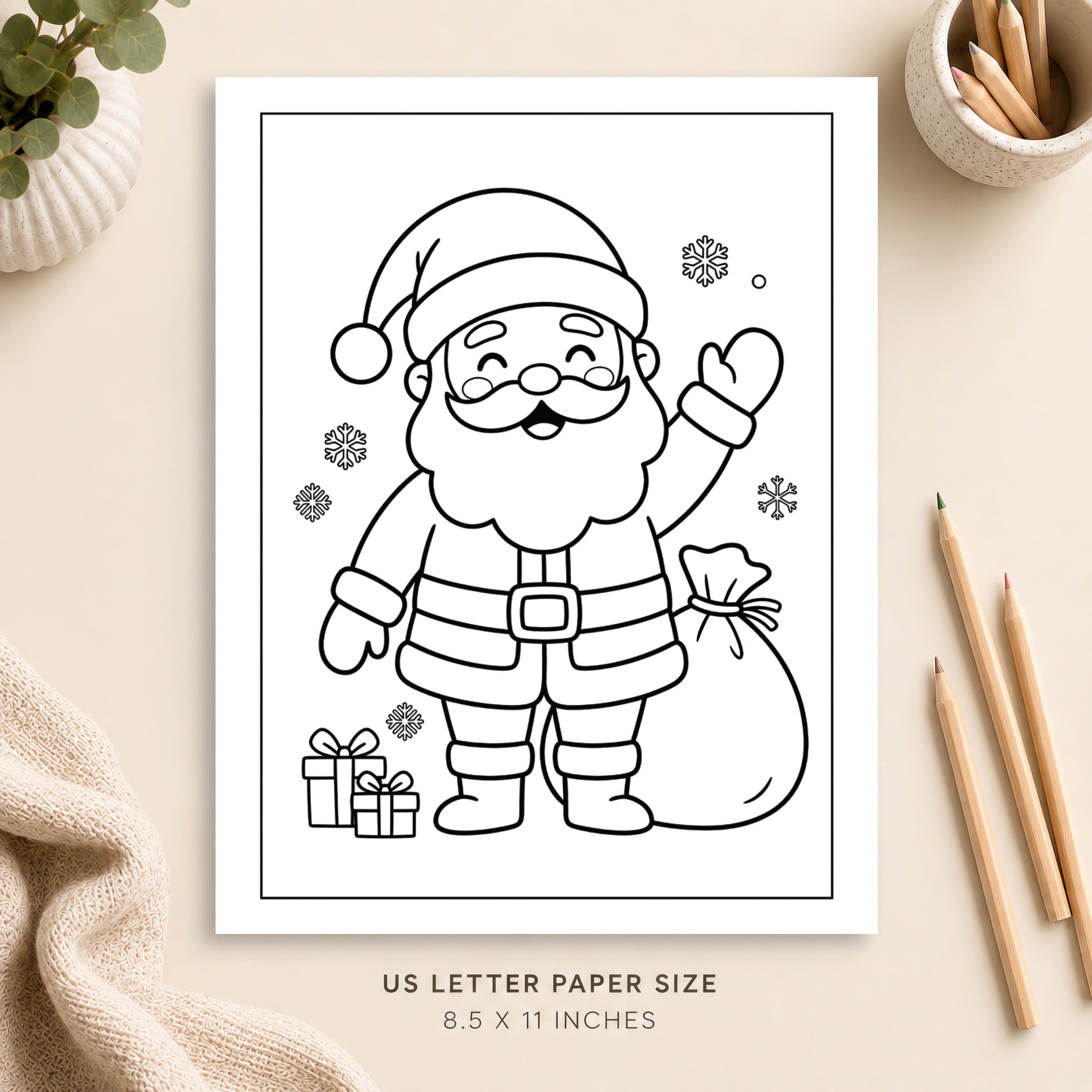 Christmas Coloring Page