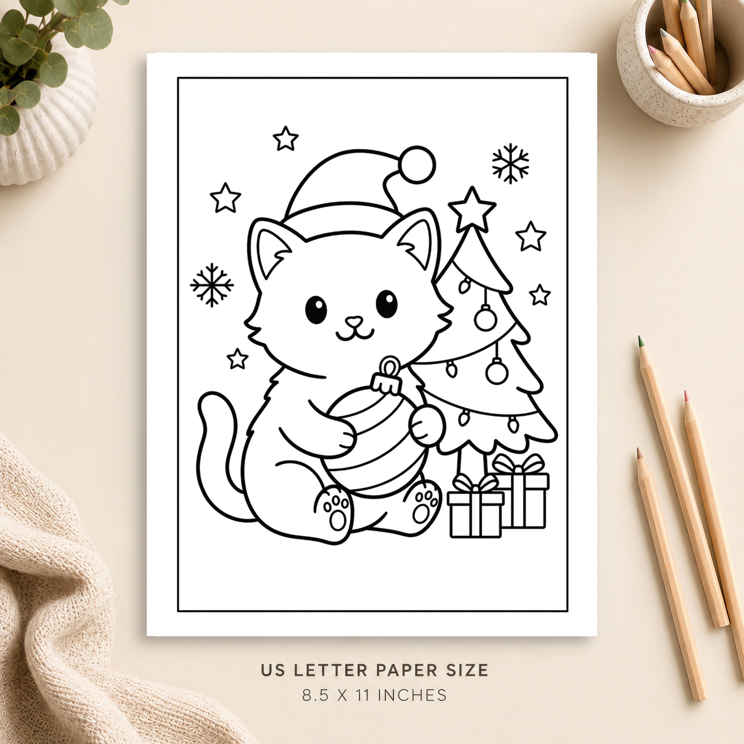 Christmas Coloring Page