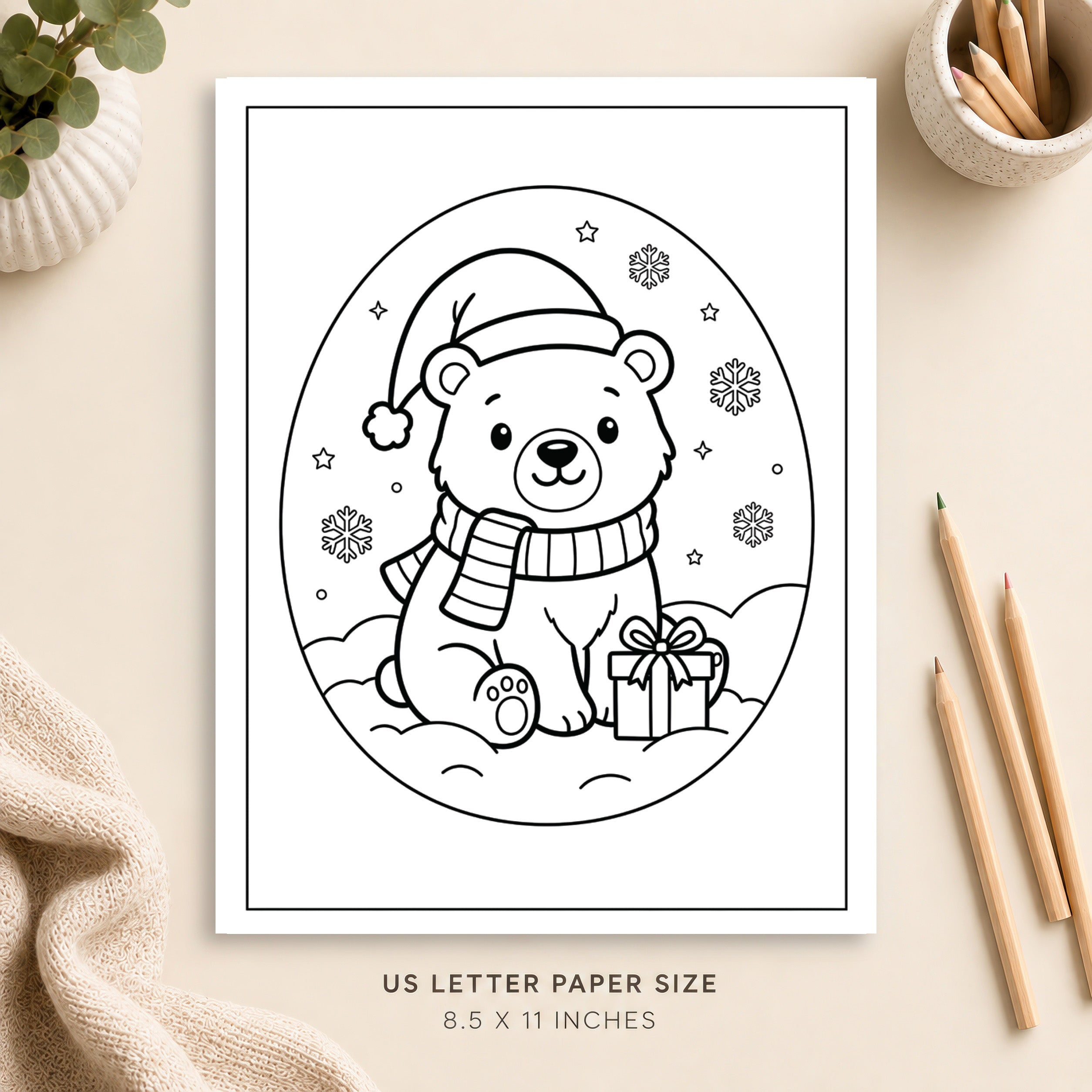 Christmas Coloring Page