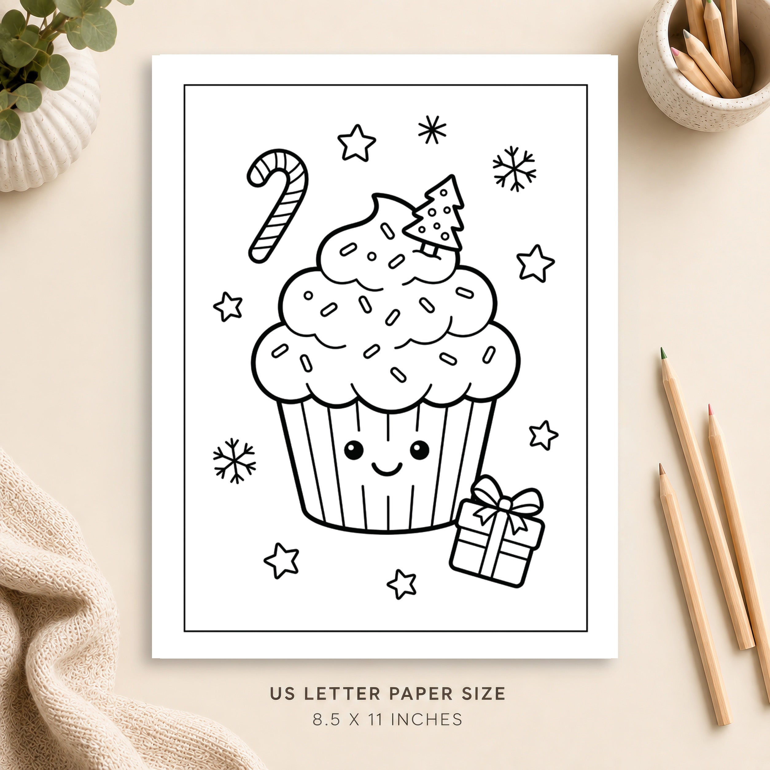 Christmas Coloring Page