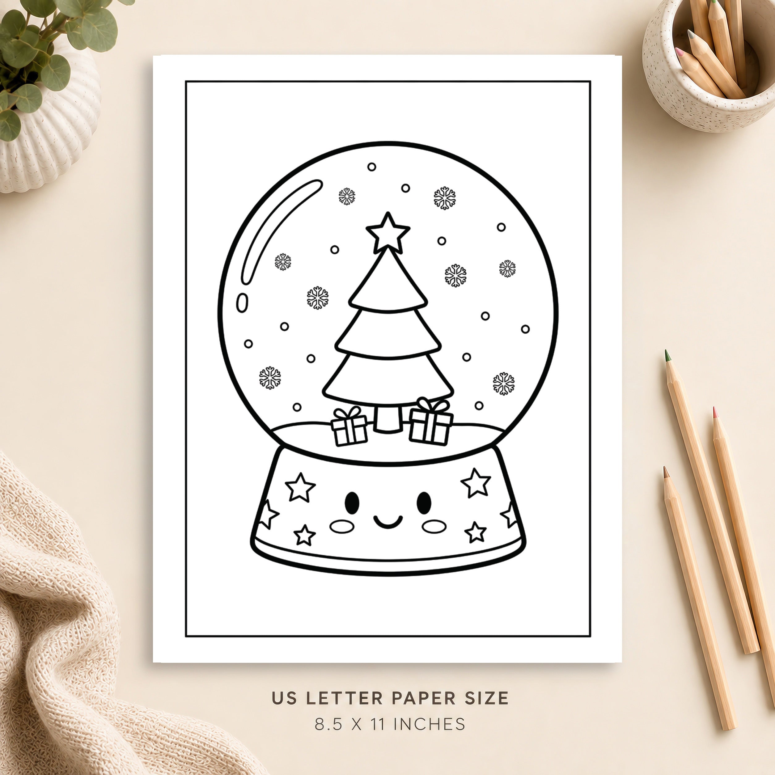 Christmas Coloring Page