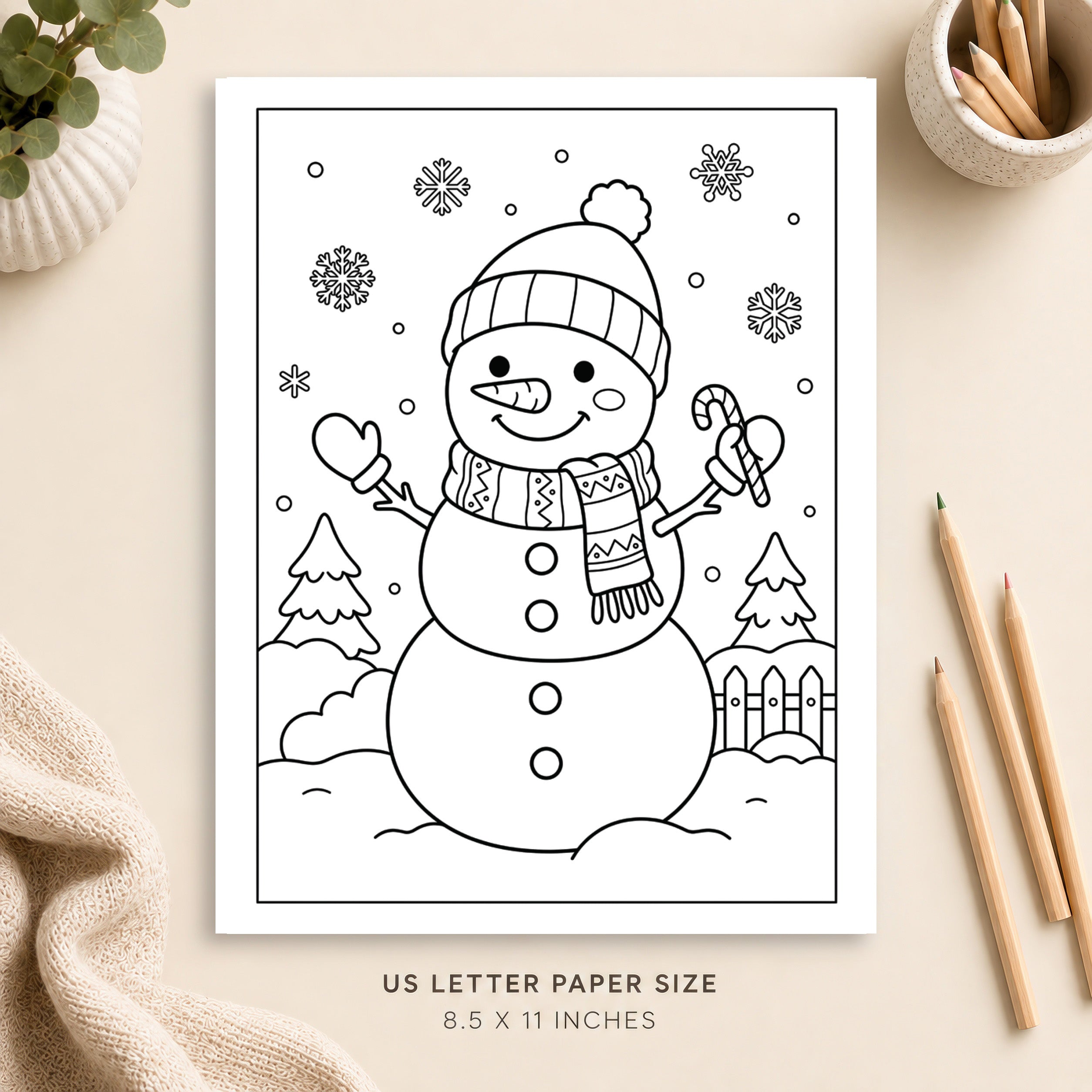 Christmas Coloring Page
