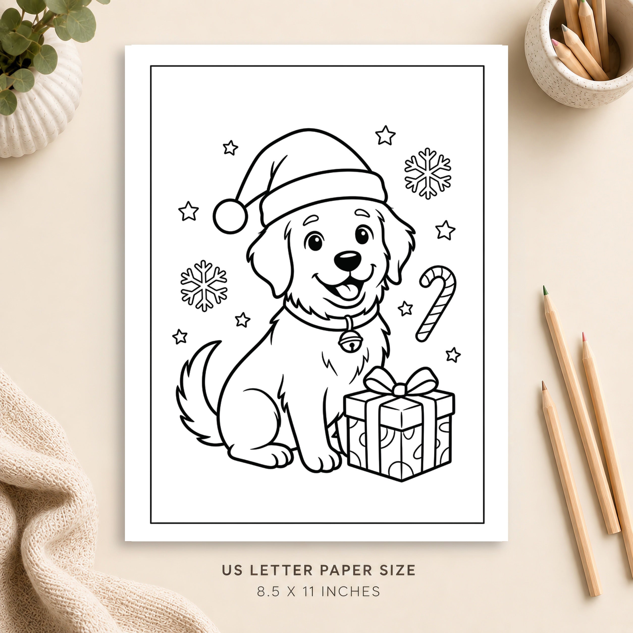 Christmas Coloring Page