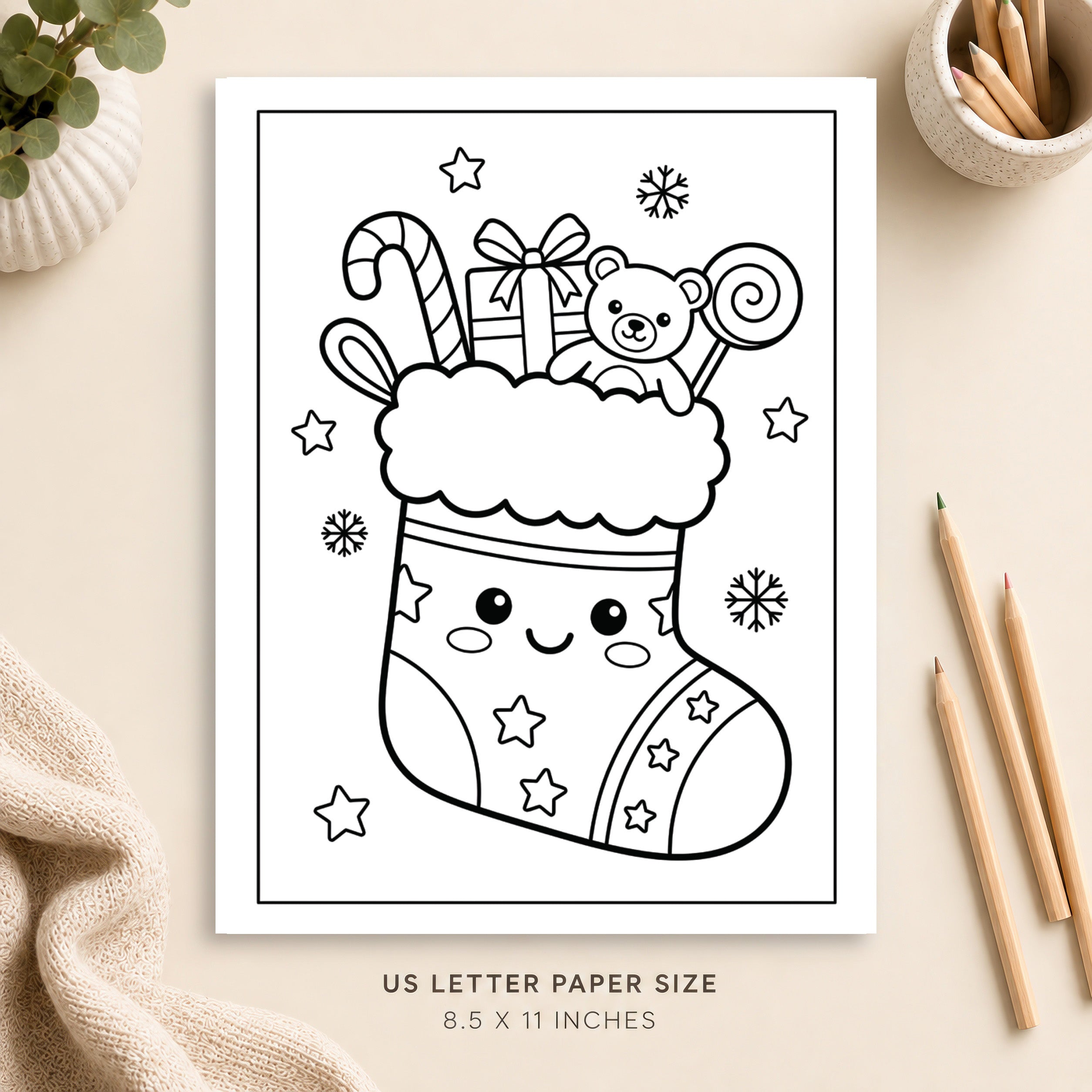 Christmas Coloring Page