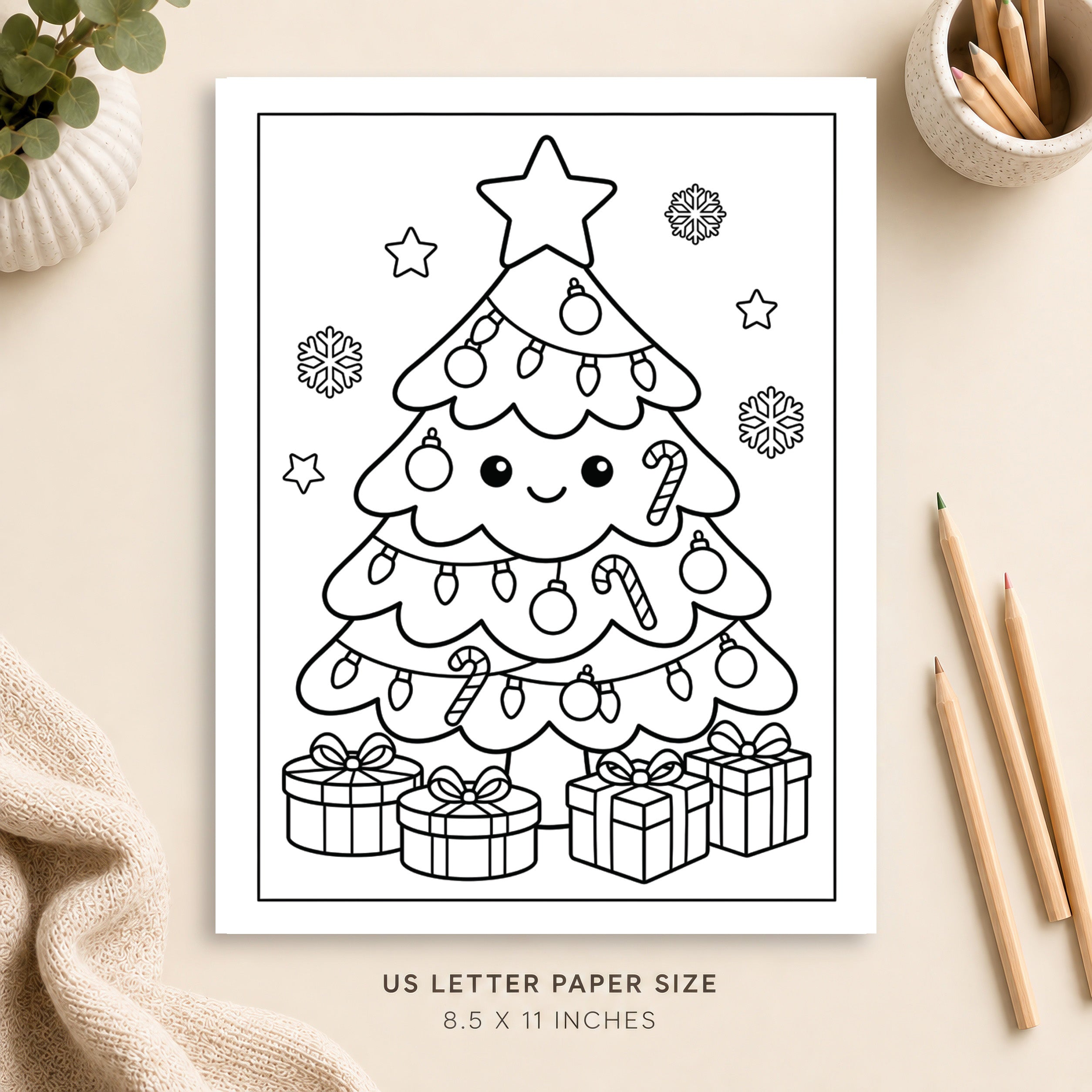 Christmas Coloring Page
