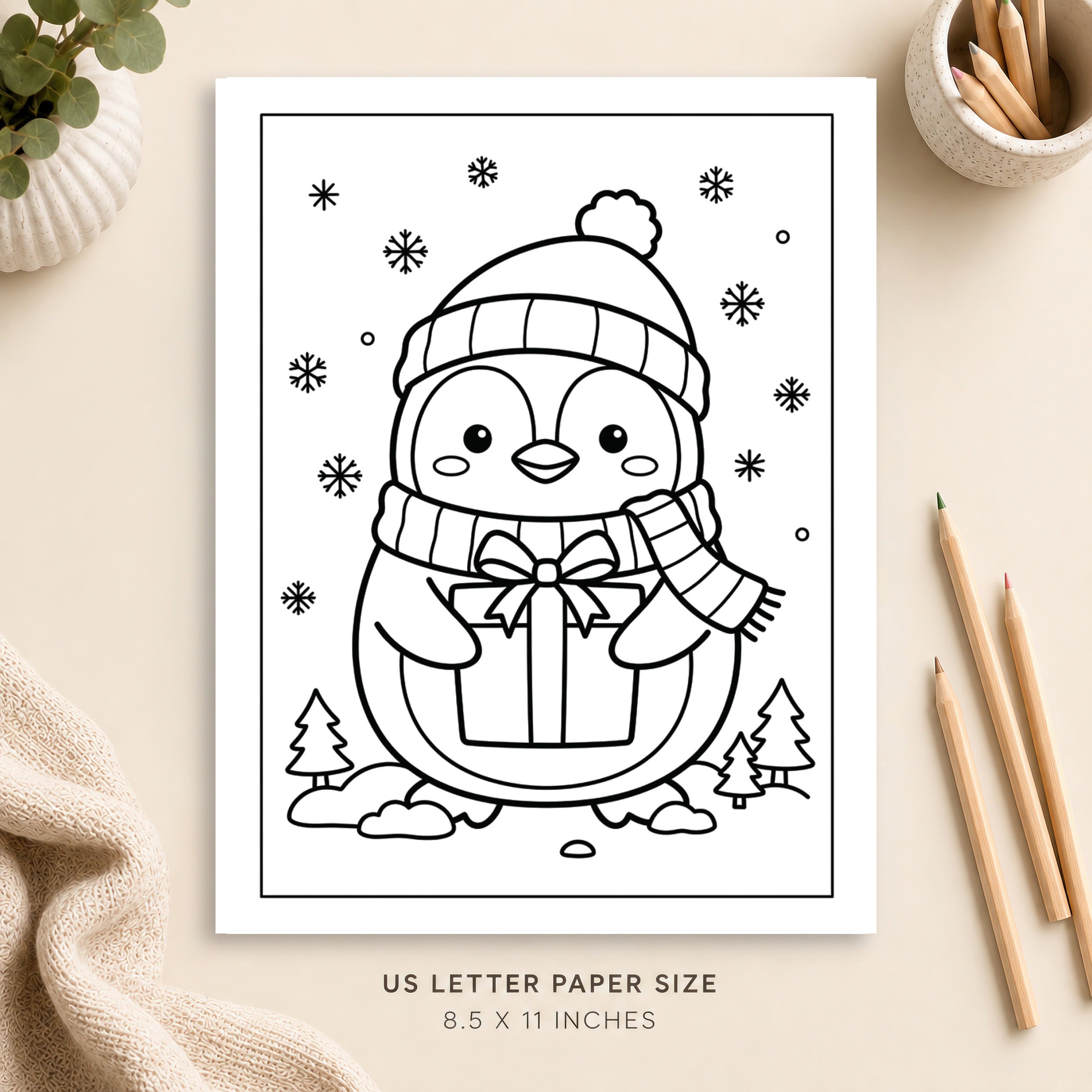 Christmas Coloring Page
