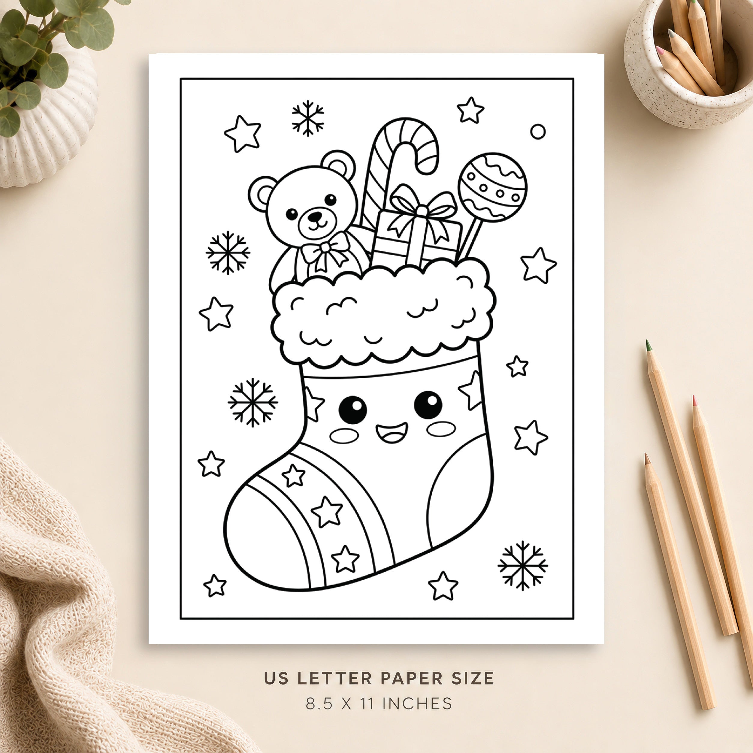 Christmas Coloring Page