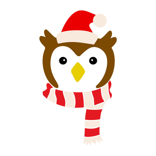 Christmas Owl SVG