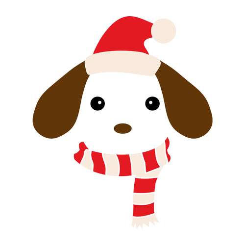 Christmas Puppy SVG