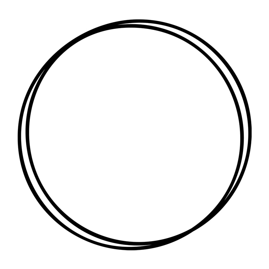 Circle Frame SVG design for Cricut, Silhouette, laser cutting, vinyl, sublimation, monograms, and craft projects.