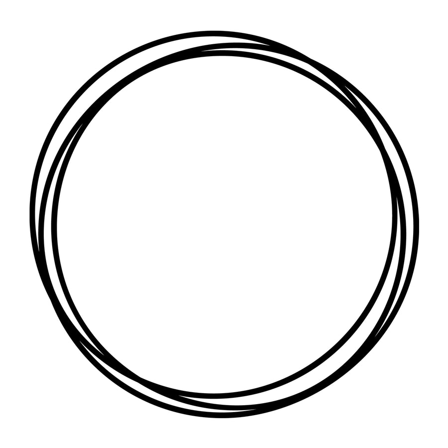 Circle Frame SVG design for Cricut, Silhouette, laser cutting, vinyl, sublimation, monograms, and craft projects.