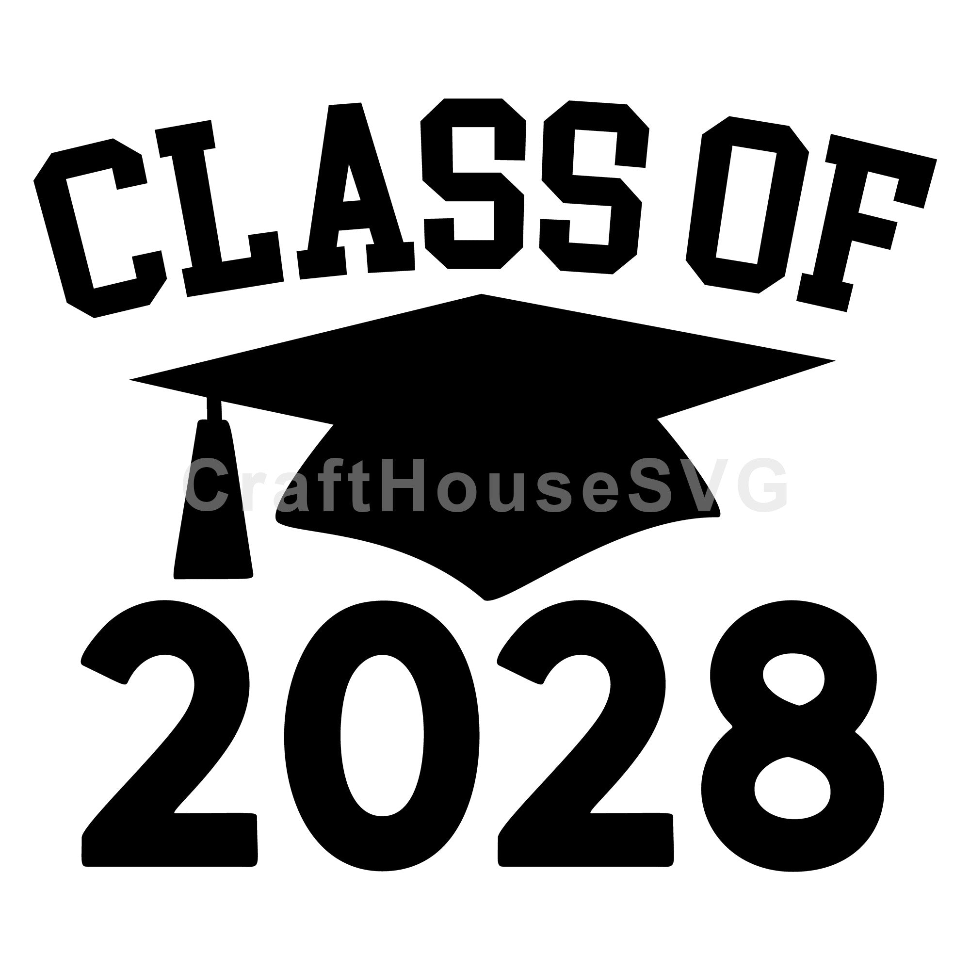 Class Of 2028 SVG