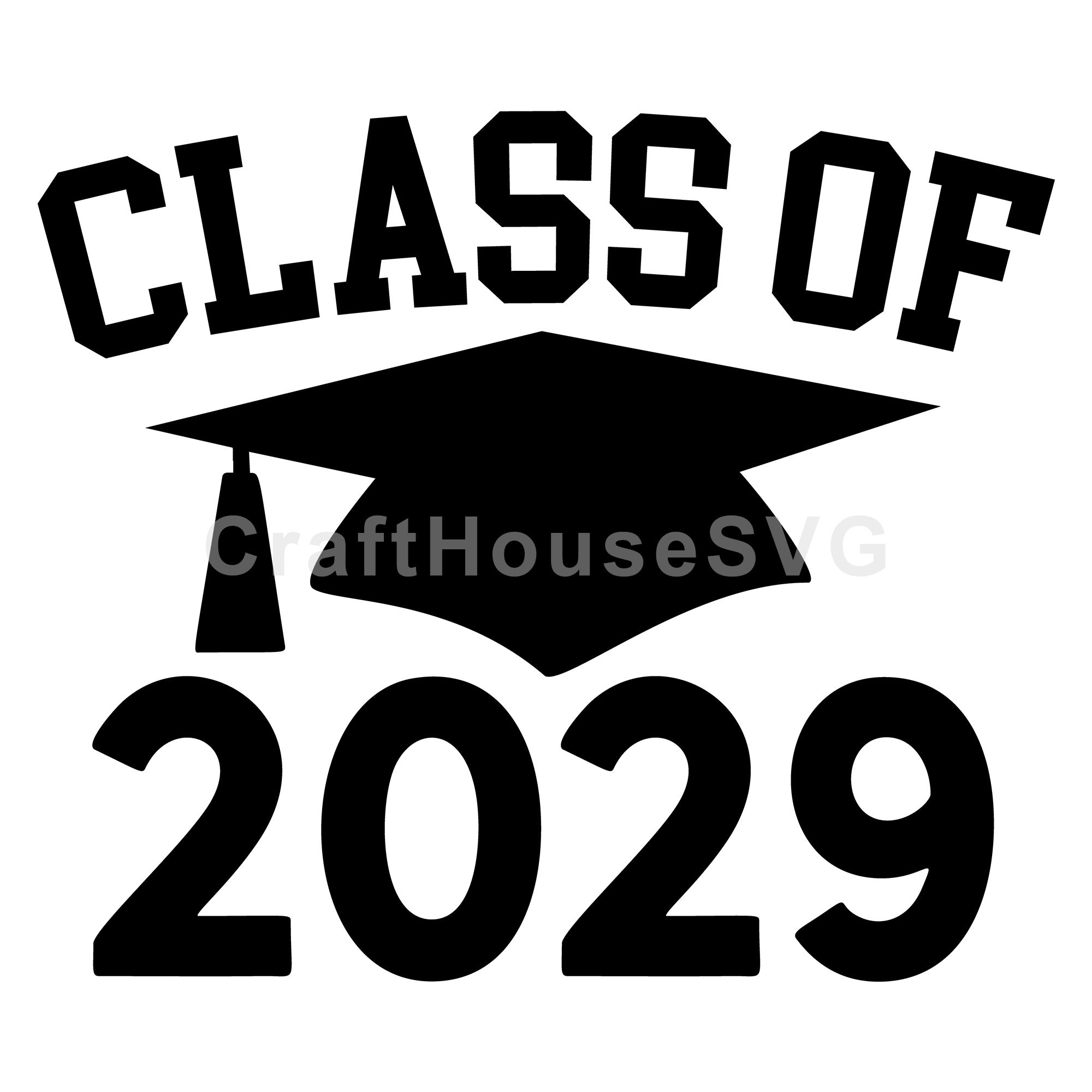 Class Of 2029 SVG