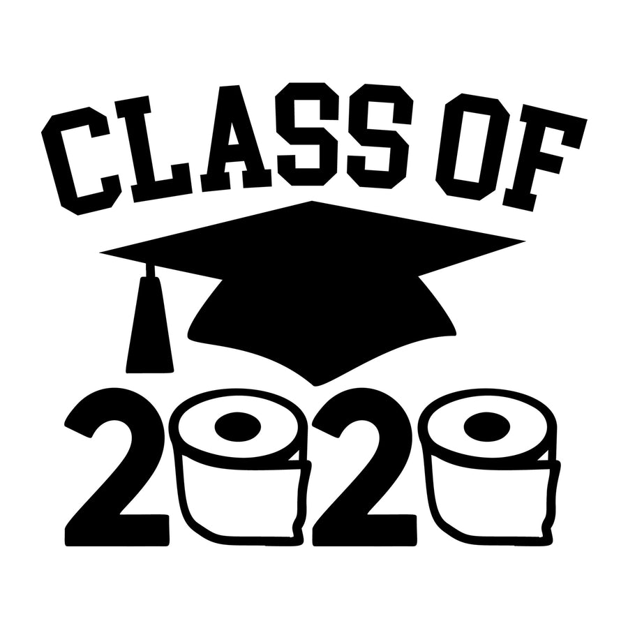 Class Of 2020 SVG design for Cricut, Silhouette, laser cutting, vinyl, sublimation, graduation crafts, and DIY projects.