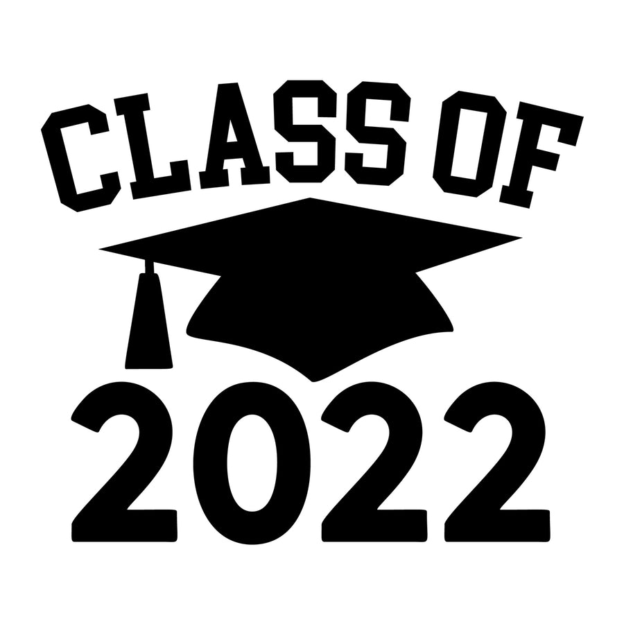 Class Of 2022 SVG design for Cricut, Silhouette, laser cutting, vinyl, sublimation, graduation crafts, and DIY projects.