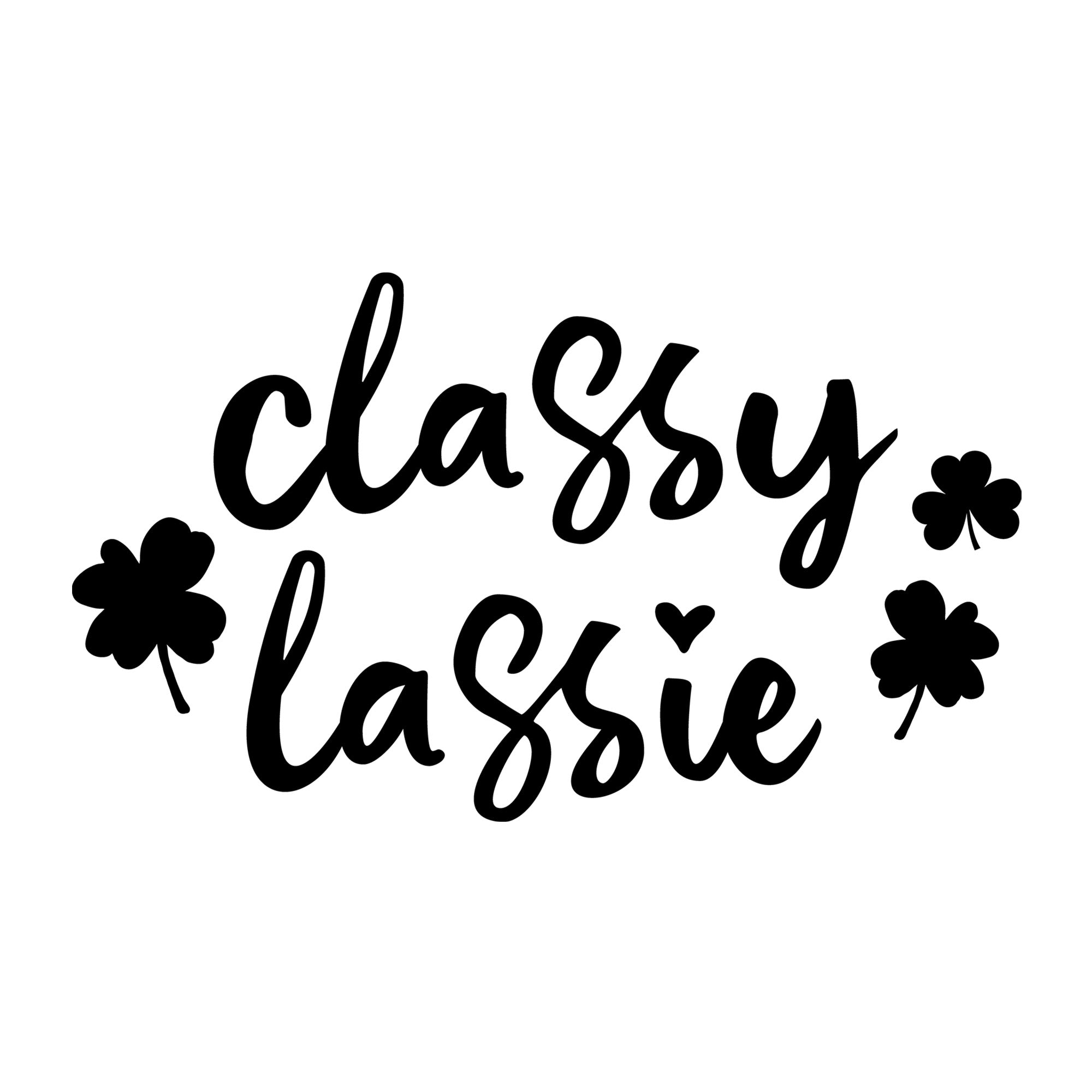 Classy Lassie SVG