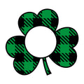 Clover Plaid Monogram SVG