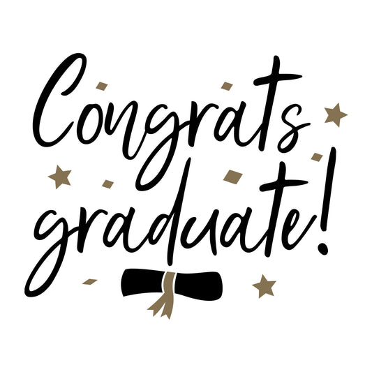 Congrats Graduate SVG