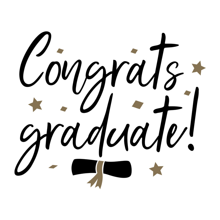 Congrats Graduate SVG