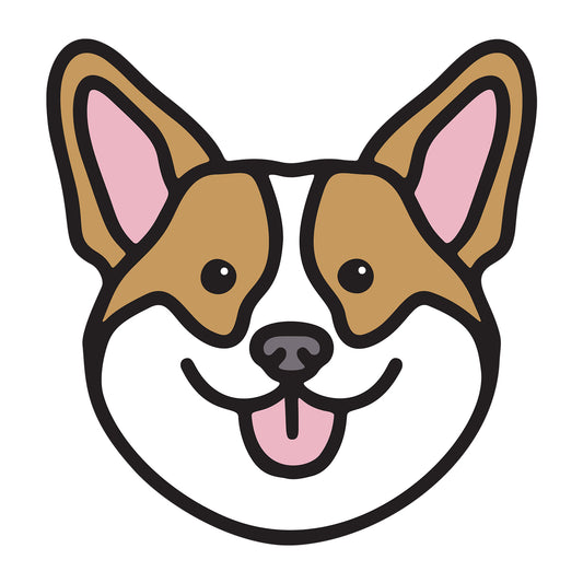 Corgi SVG dog design for Cricut, Silhouette, laser cutting, vinyl, sublimation, and pet craft projects.
