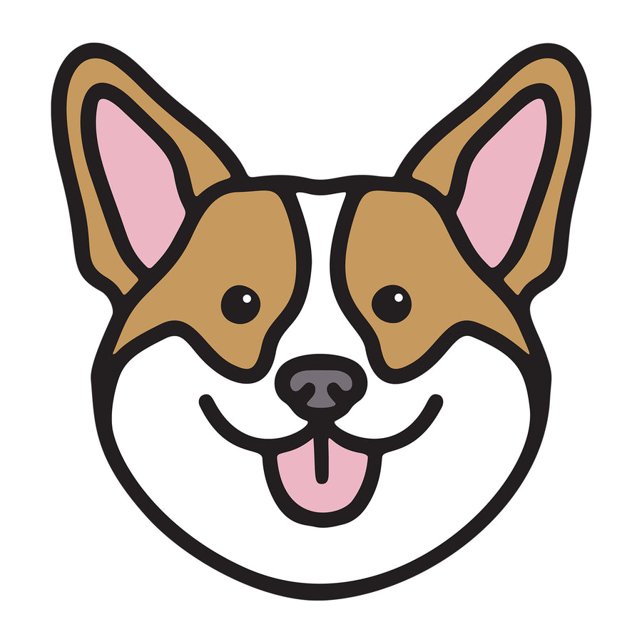 Corgi SVG dog design for Cricut, Silhouette, laser cutting, vinyl, sublimation, and pet craft projects.