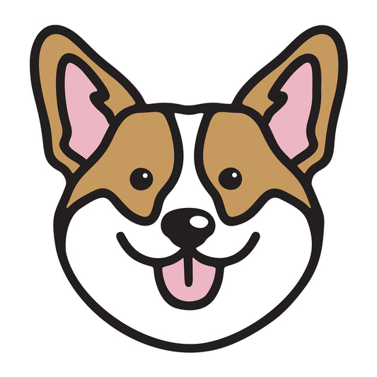 Corgi SVG dog design for Cricut, Silhouette, laser cutting, vinyl, sublimation, and pet craft projects.
