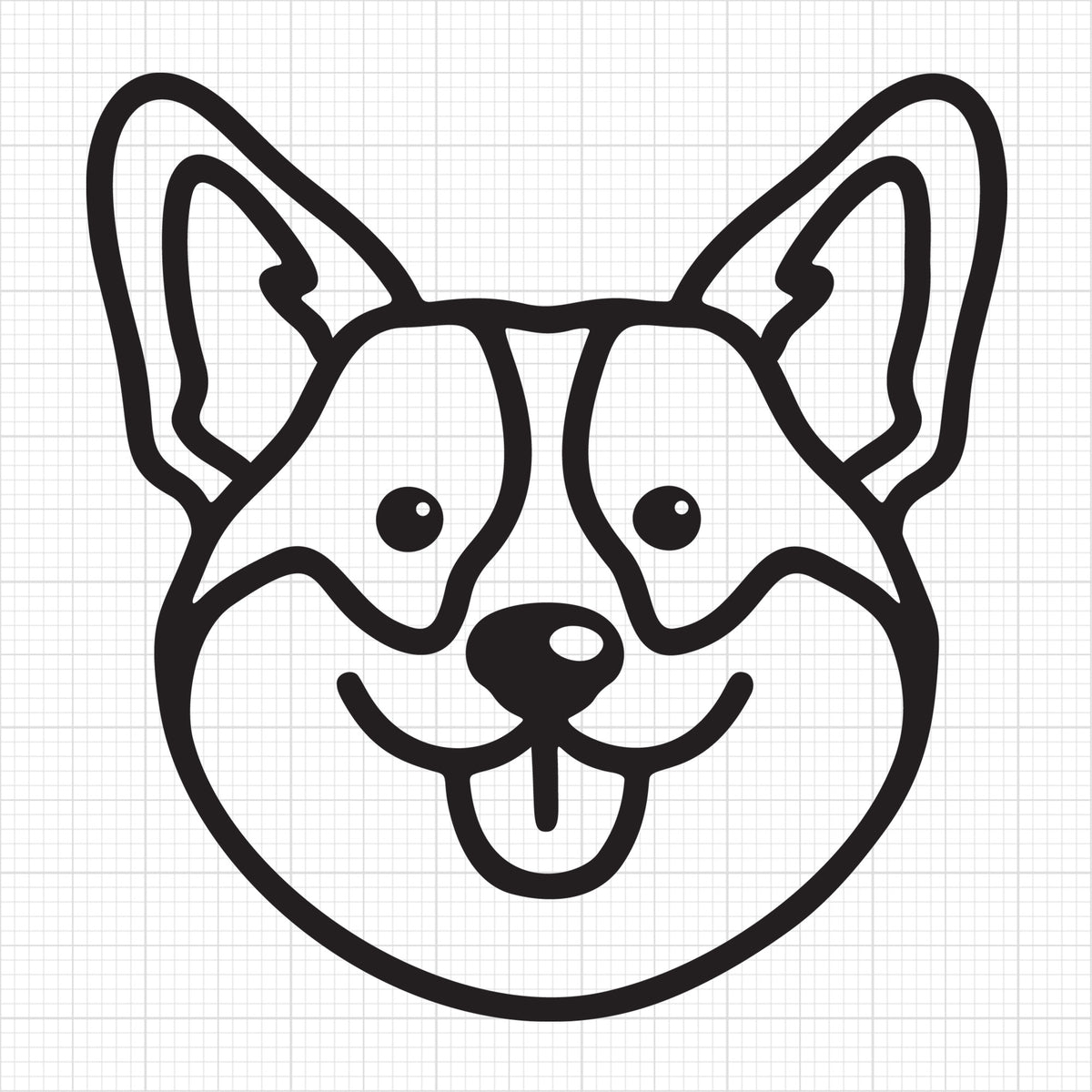 Corgi Outline