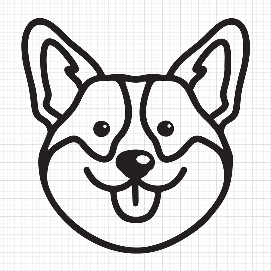 Corgi Outline