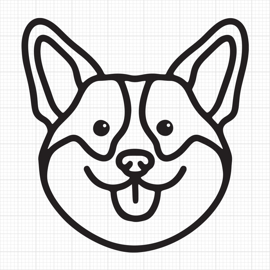 Corgi Outline