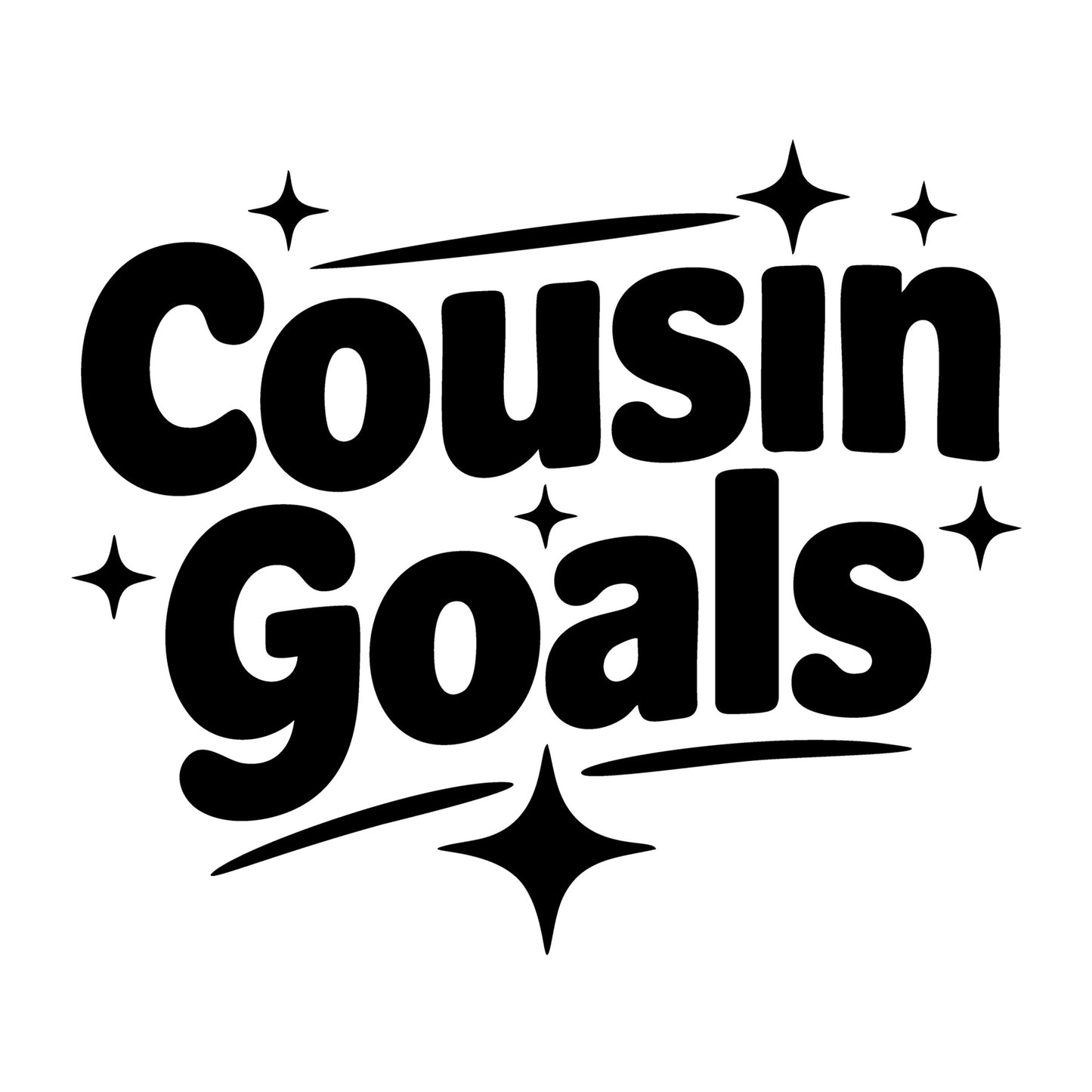 Cousin Goals SVG