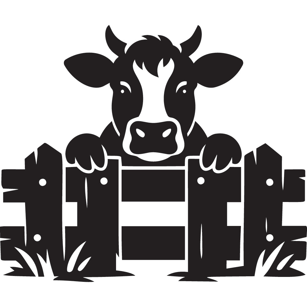 Cow SVG File SVG DXF EPS PNG - Craft House SVG