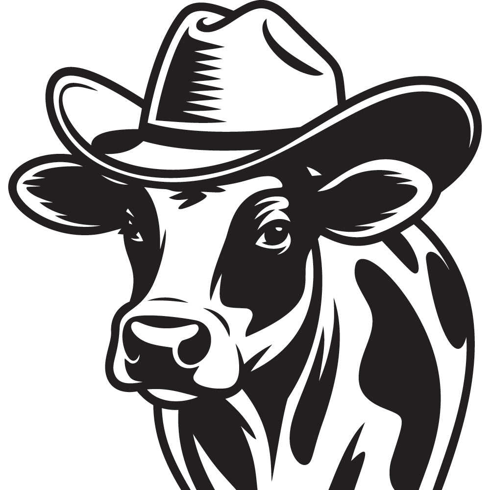Cow SVG File SVG DXF EPS PNG - Craft House SVG