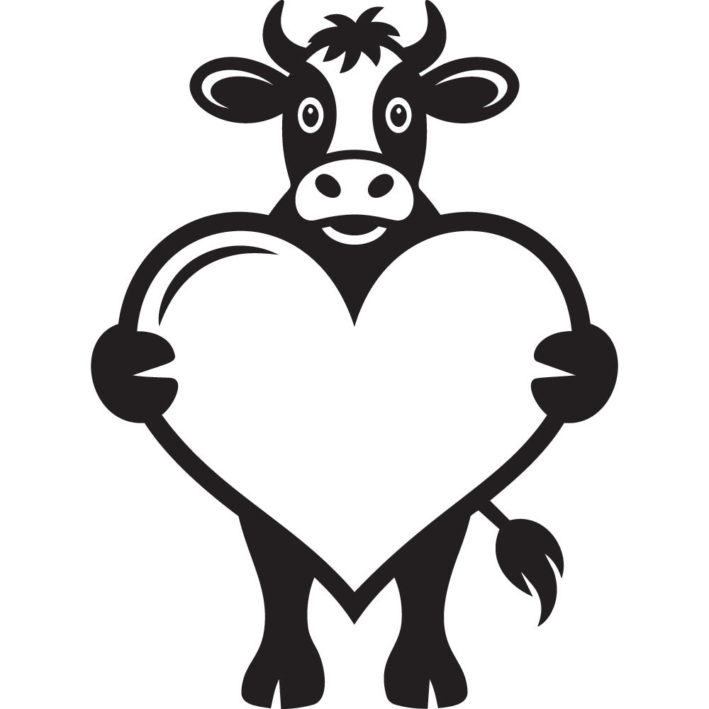 Cow SVG File SVG DXF EPS PNG - Craft House SVG