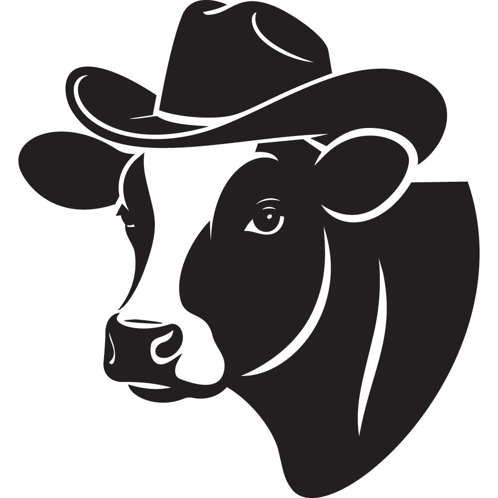 Cow SVG File SVG DXF EPS PNG - Craft House SVG