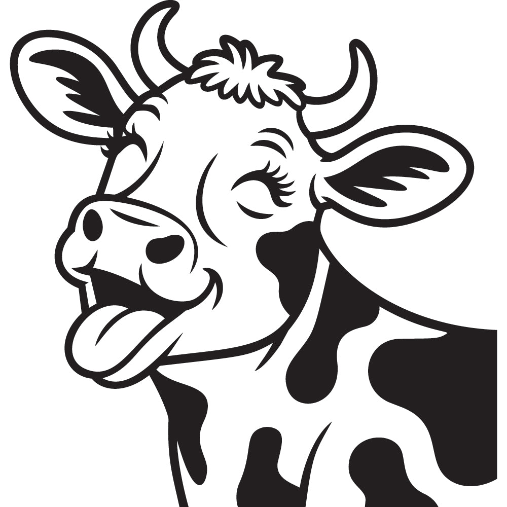 Cow SVG File SVG DXF EPS PNG - Craft House SVG