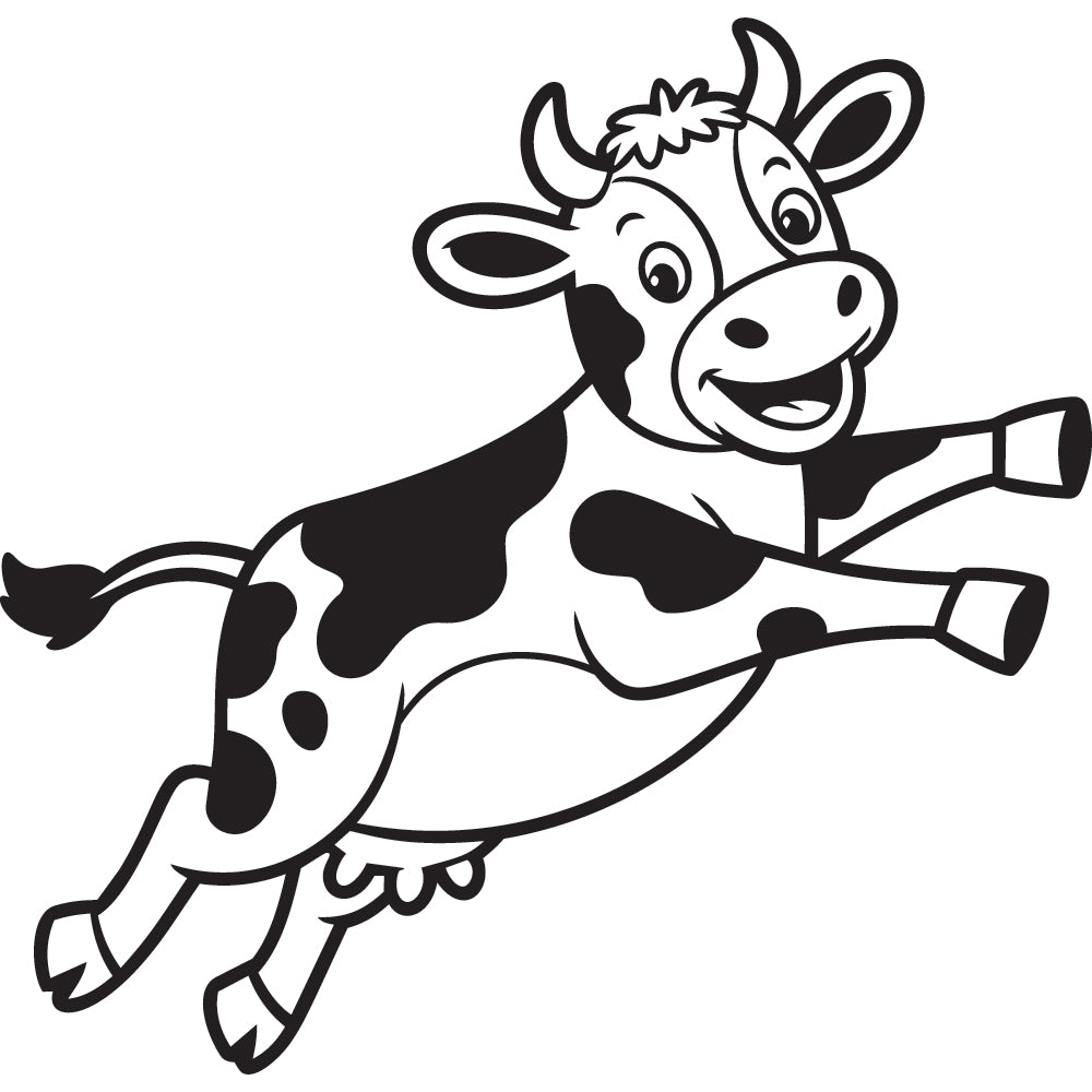 Cow SVG File SVG DXF EPS PNG - Craft House SVG