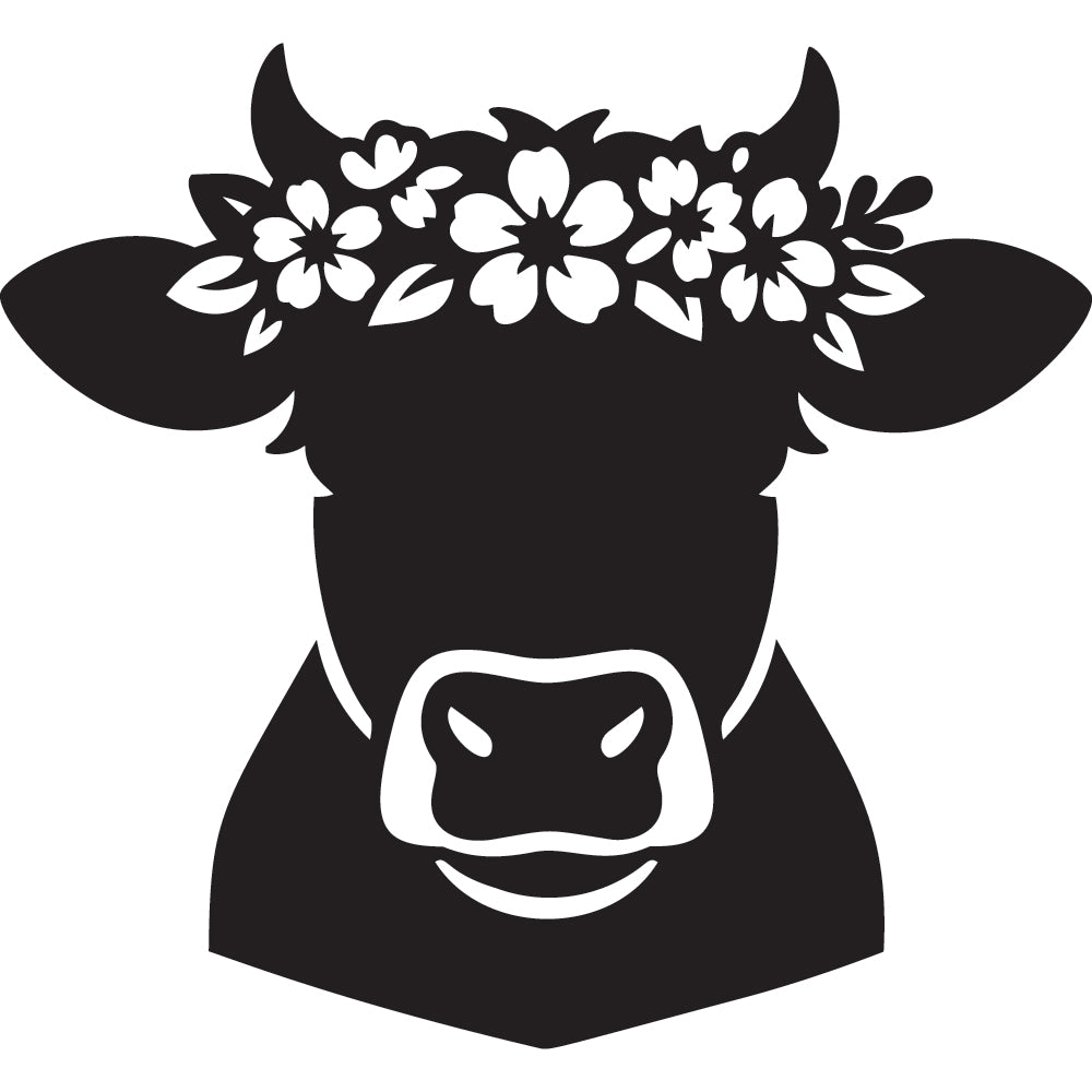 Cow SVG File SVG DXF EPS PNG - Craft House SVG