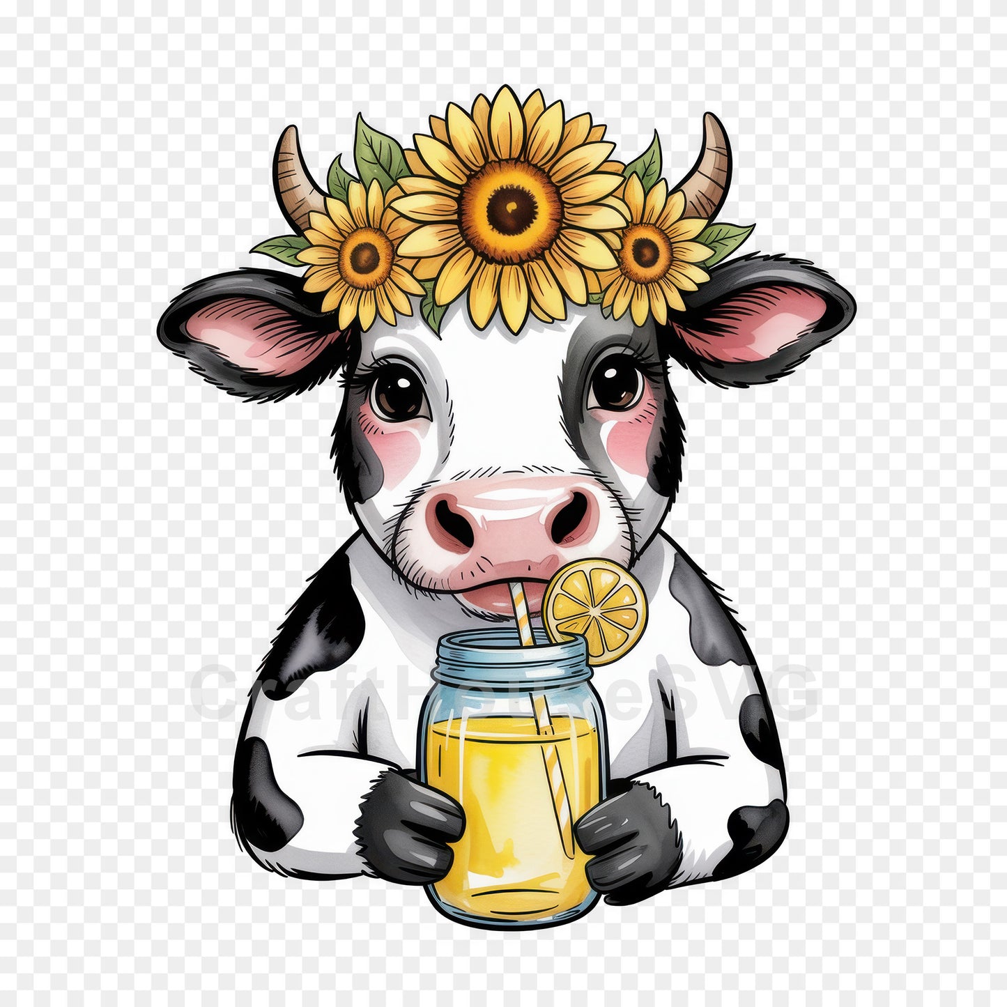 Cute Summer Animals Clipart Bundle