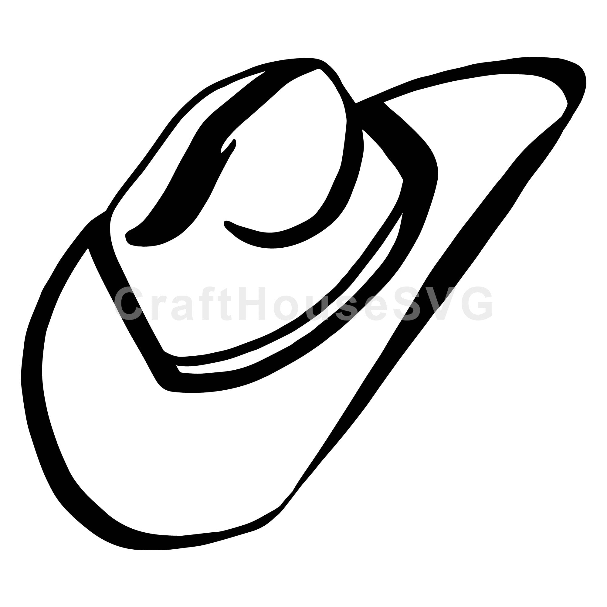 Cowboy hat SVG