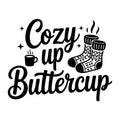 Cozy Up Buttercup SVG