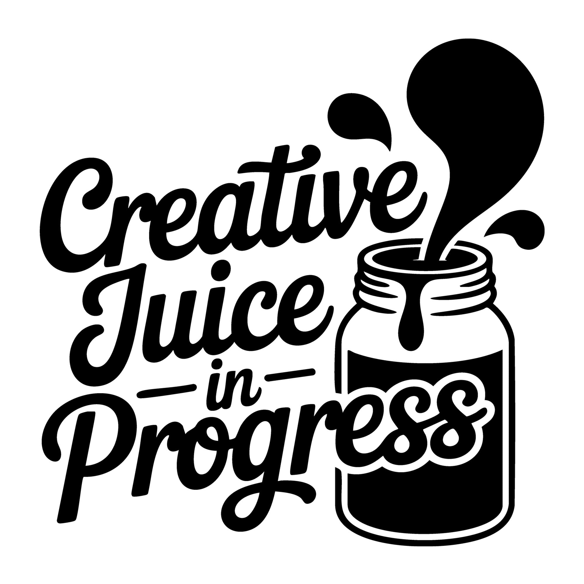 Creative Juice in Progress SVG