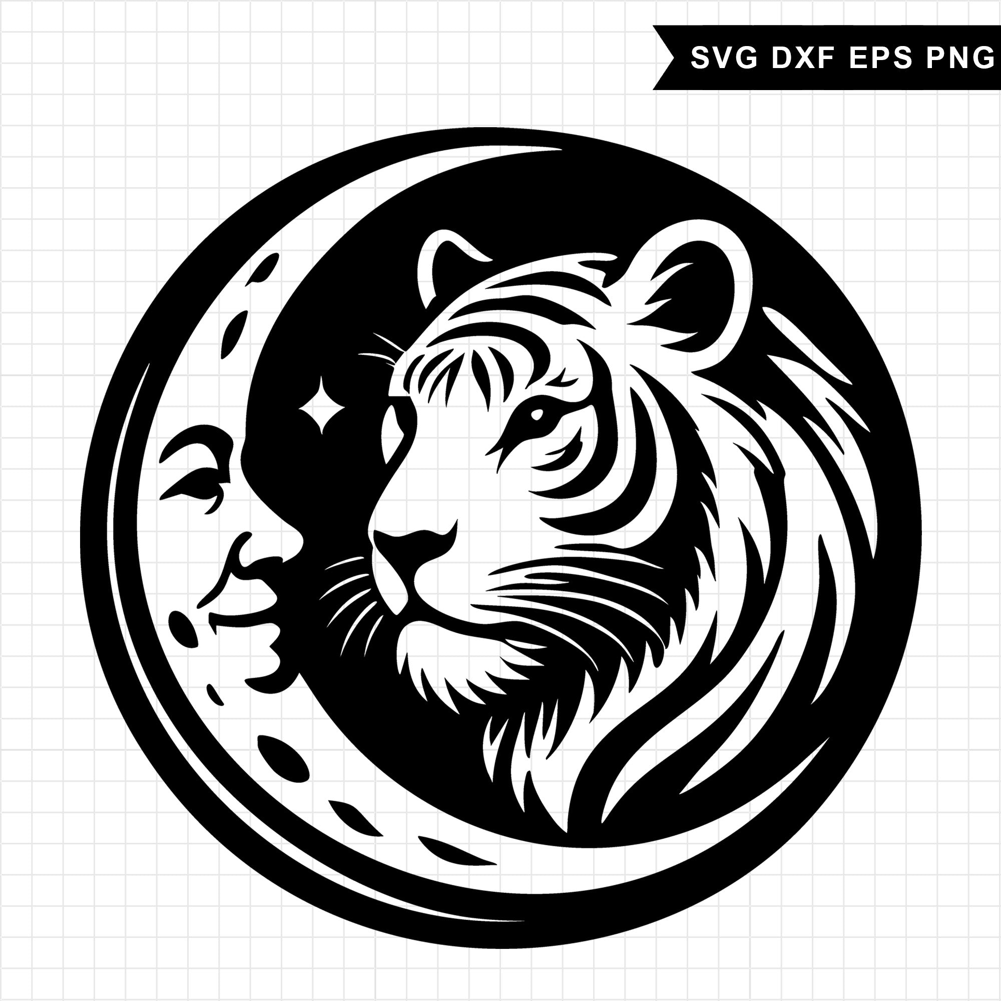 Tiger SVG Bundle