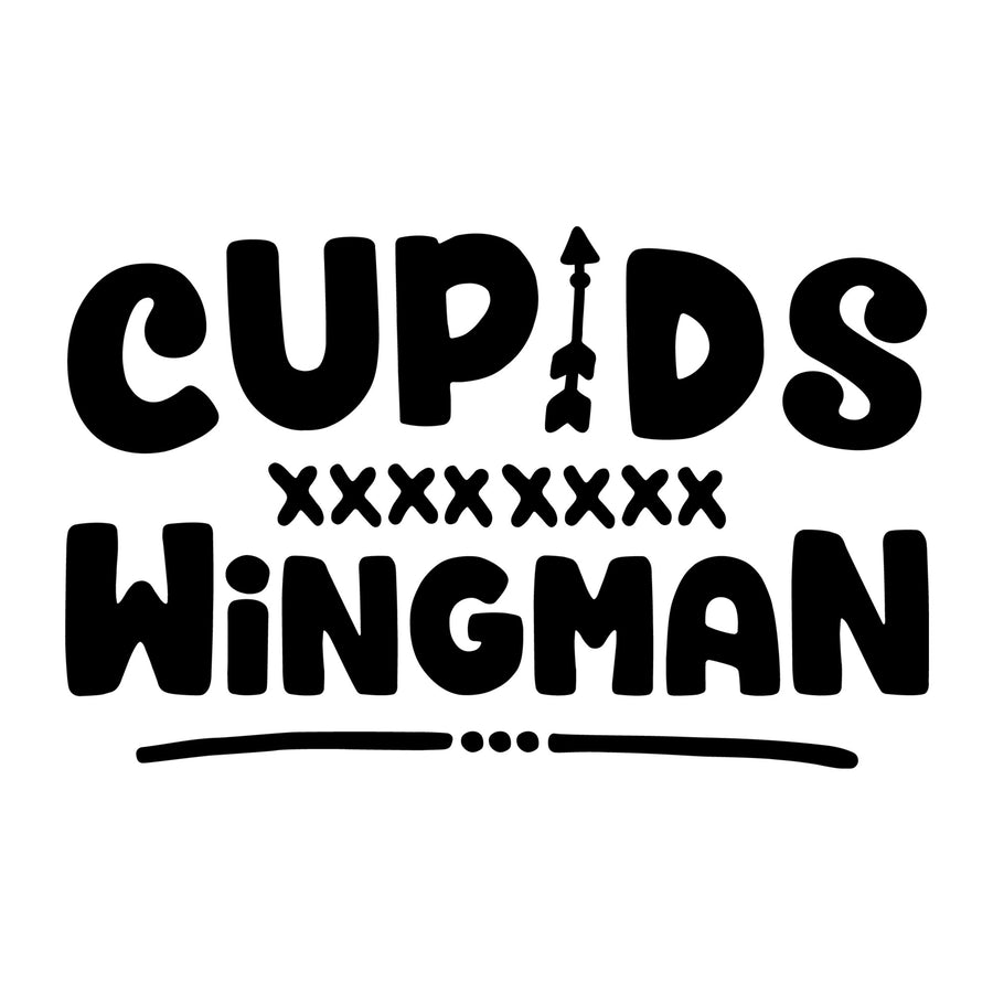 Cupid's wingman SVG
