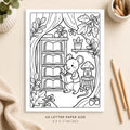 Cute Animal Coloring Page