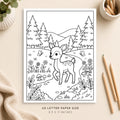 Cute Animal Coloring Page