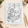 Cute Animal Coloring Page