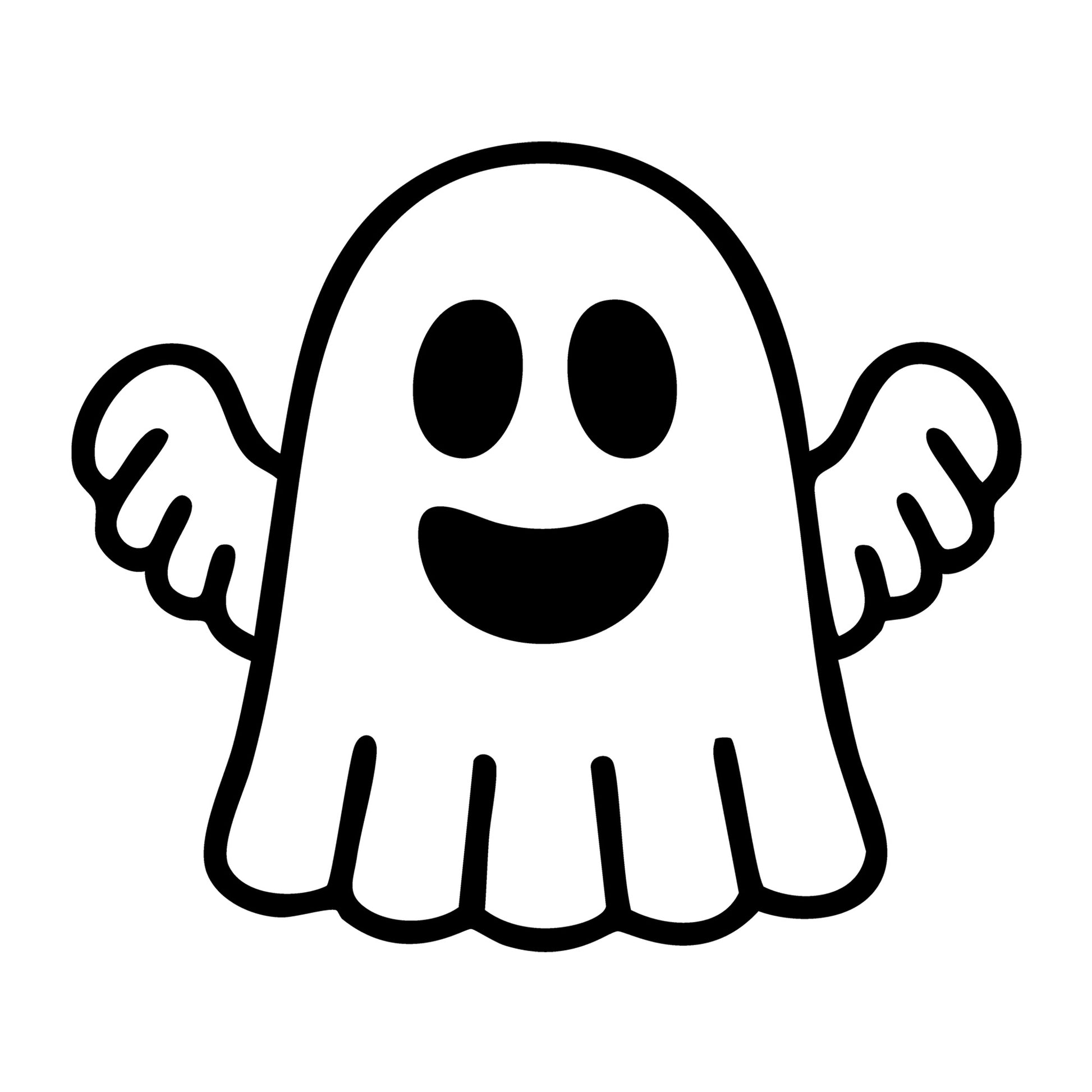 Cute Ghost SVG