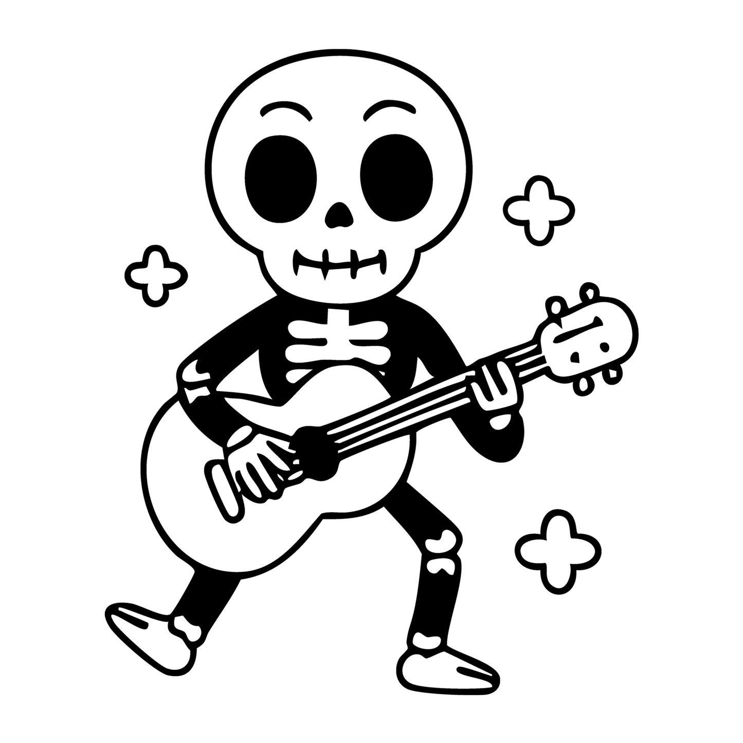 Cute Skeleton SVG