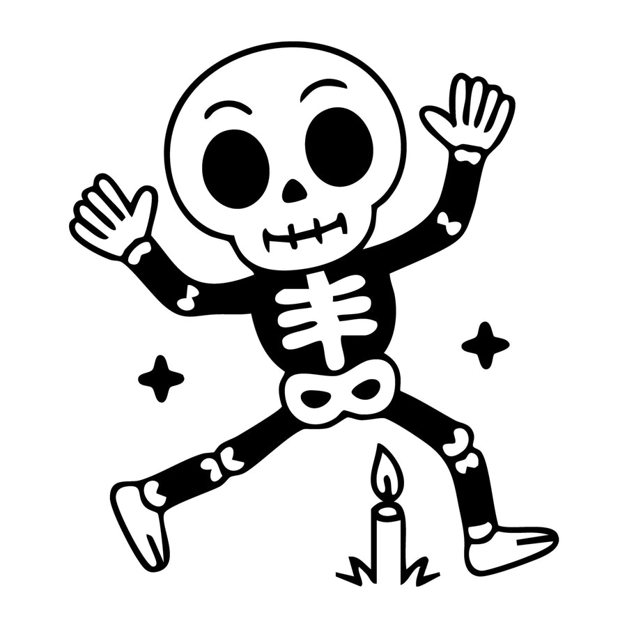 Cute Skeleton SVG