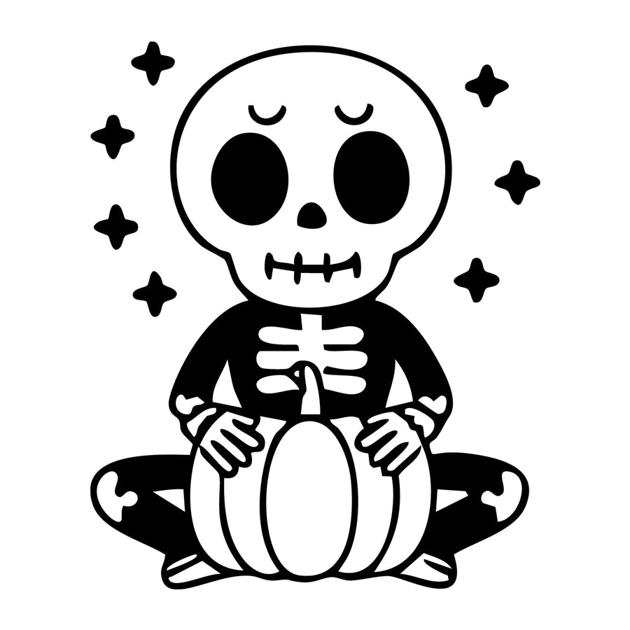 Cute Skeleton SVG